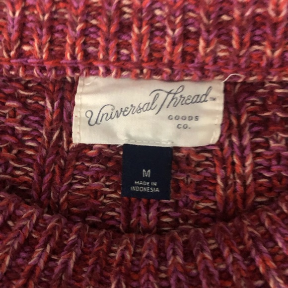 Woman’s Pink Universal Thread Sweater - Picture 3 of 6
